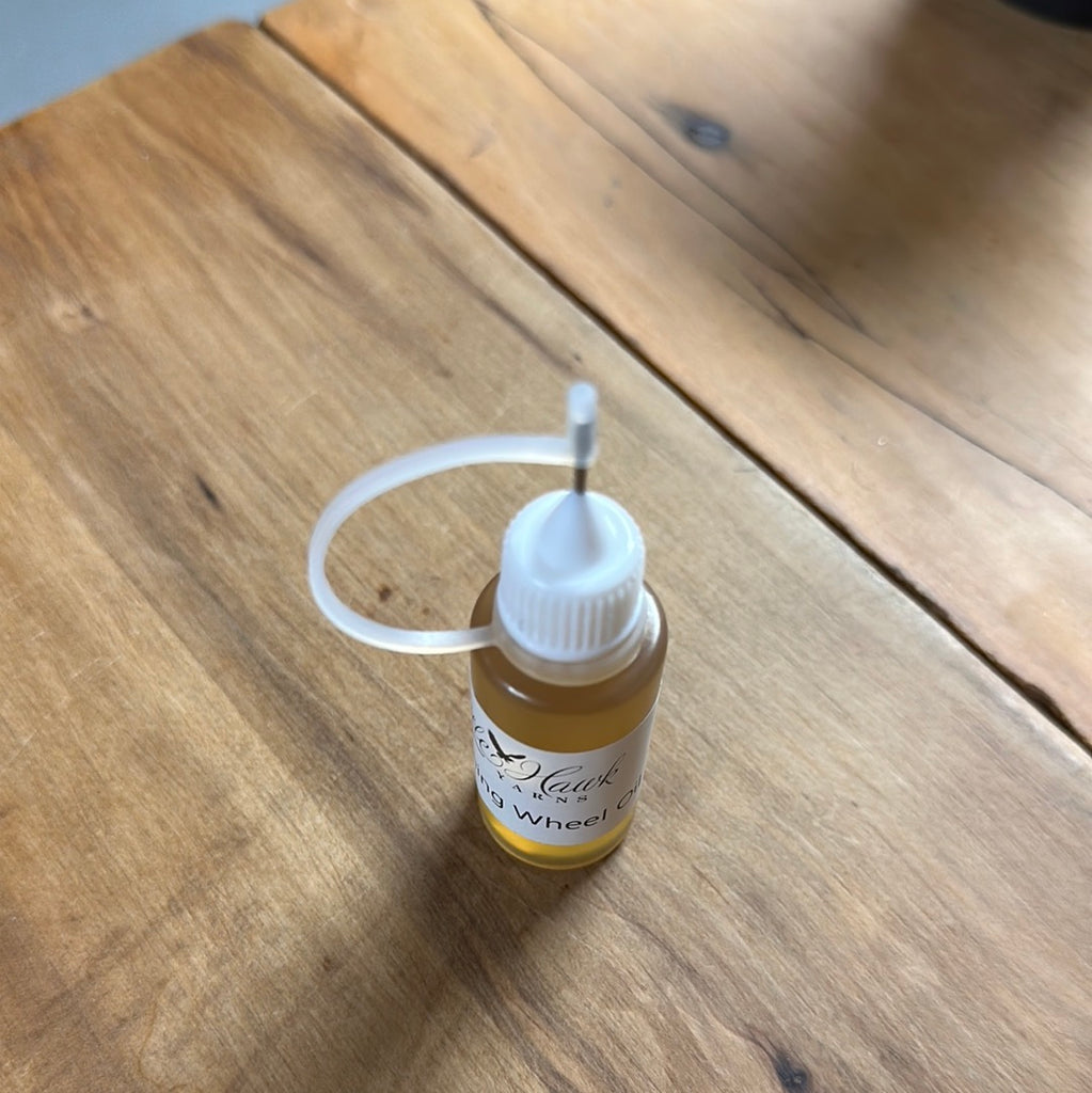 Spinning Wheel Oil Little Hawk Yarns