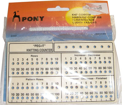Peg It Knit Counter