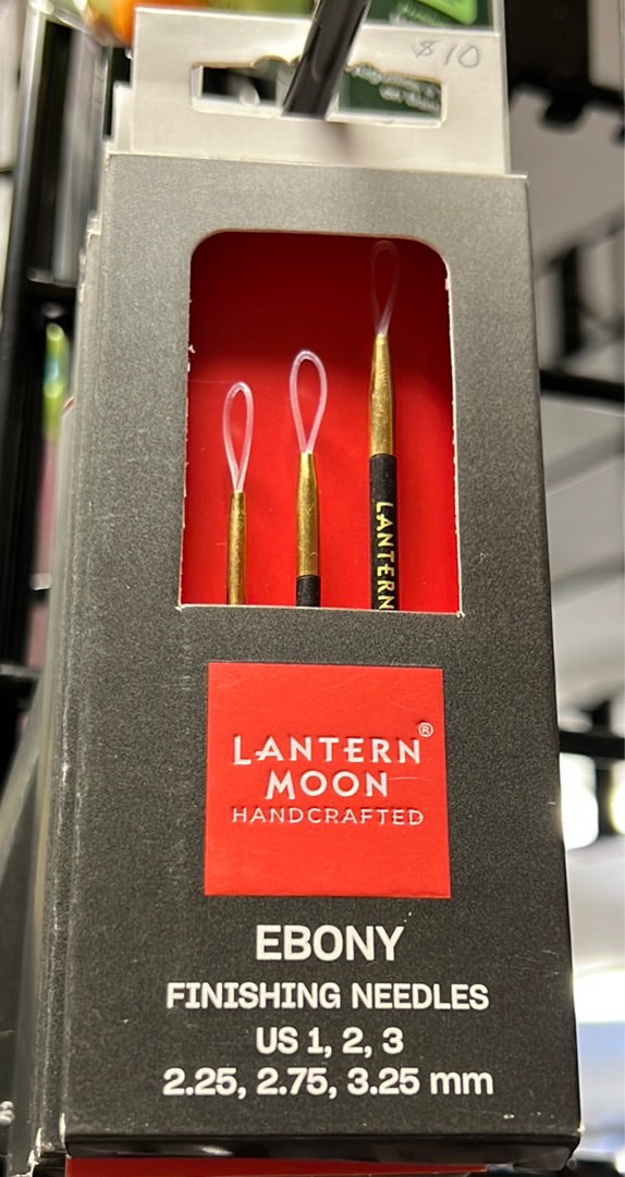 Lantern Moon Ebony Finishing Needles