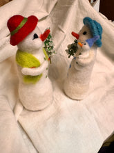 CLASS- Needle felting - Snowman