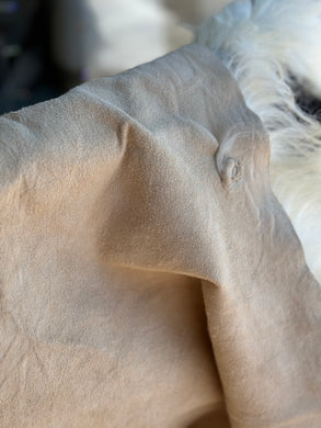 Hair on yak hide
