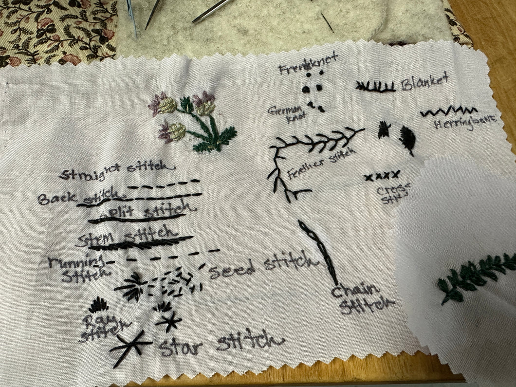 CLASS - Embroidery Workshop