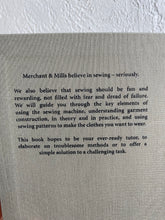Merchant & Mills Elementary Sewing Skills