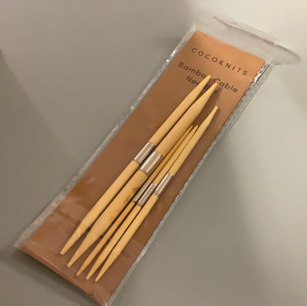 Bamboo cable needles